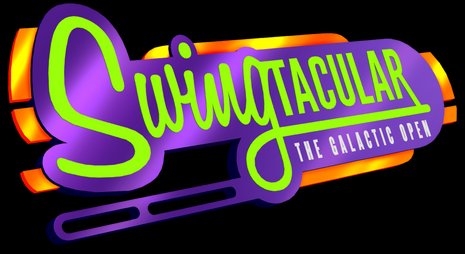 Swingtacular: The Galactic Open logo